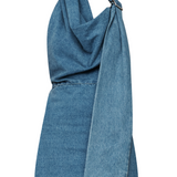 Catherine Denim Dress - Washed Mid Blue