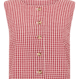 Rio Top - Red Gingham