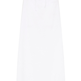 Drawcord Skirt - White