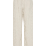 Relaxed Crushed Pant - Petite Pinstripe