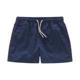 Navy Linen Shorts