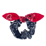 Scrunchy - Navy/Real Red