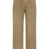 Vegetable Dye Utility Denims - Dull Gold