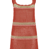 Dahlia Dress - Rust, Dusty Pink, Stone
