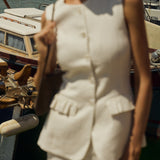 Matilda Gilet - Cream