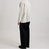 Pigment Dyed Waffle Top - Ivory