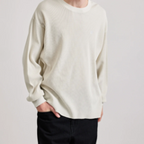 Pigment Dyed Waffle Top - Ivory