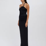Venus Single Strap Cami Dress - Black