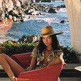 Palma Wide Fedora - Natural