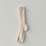 The Woven Sock - Cream