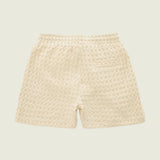 Waffle Shorts - Ecru Porto
