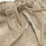 Beige Machu Terry Shorts