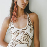 Elodie Halter Midi Dress - Patale