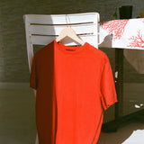 Nagnata Highlighter Tee 3.0 Poppy on model