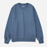 Bowery SNYC Pigment Dyed Crew - Ocean