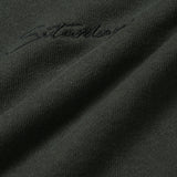 Bowery Script Embroidered Sweatshirt - Black