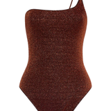 Lumiere Shell One Shoulder - Brown