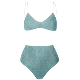 Lumiere Bra High Waisted - Aqua