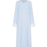 LouLou Shirt Dress - Blue Stripe