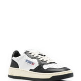 Women's Medalist Low Bicolor Sneaker - White/Black