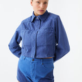 Vegetable Dye Yuki Jacket - Sora