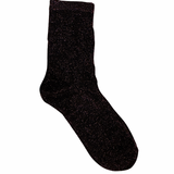 Shimmer Sheer Socks - Midnight