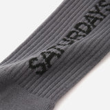 Logo Sock - Charcoal