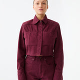 Vegetable Dye Yuki Jacket - Maruun