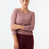 Essentials Long Sleeve Top - Rose