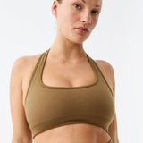Halter Wool Bralet - Harvest