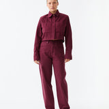 Vegetable Dye Yuki Jacket - Maruun