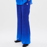 Cuban Nights Contrast Silk Chiffon Pants