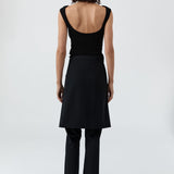 Organic Cotton Ballerina Top - Jet Black