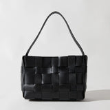 Woven Mini Tote - Black