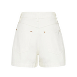 Bailey Denim Shorts - Vintage White