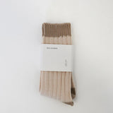 The Woven Sock - Cream/Natural
