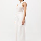Cotton Crochet Tank - Off White