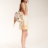Pinafore Mini Dress - Citrine