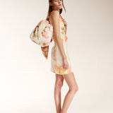 Pinafore Mini Dress - Citrine