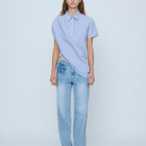 Ruby Shirt - Blue Gingham
