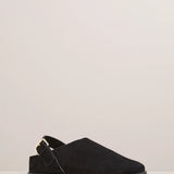 Louis Clog - Black Suede