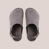 Louis Clog - Graphite Suede