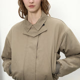 Utilitarian Bomber - Army Cotton Drill