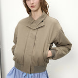 Utilitarian Bomber - Army Cotton Drill