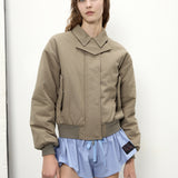 Utilitarian Bomber - Army Cotton Drill