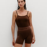 Nagnata Ballet Wool Mini Short Bark on model