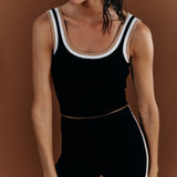 Nagnata Retro Short 2.0 Black Sand on model