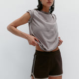 Nagnata Highlighter Tee 3.0 Stone on model