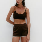 Nagnata Organic Ryder Short Bark on model