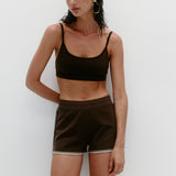 Nagnata Organic Ryder Short Bark on model